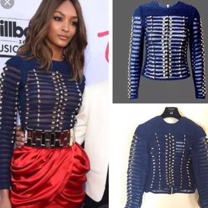 BALMAIN X H&M navy blue sweater